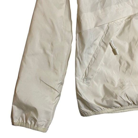 U.S. Polo Assn. White Lightweight Windbreaker Jacket Hooded Zippered Pockets M - Picture 5 of 16